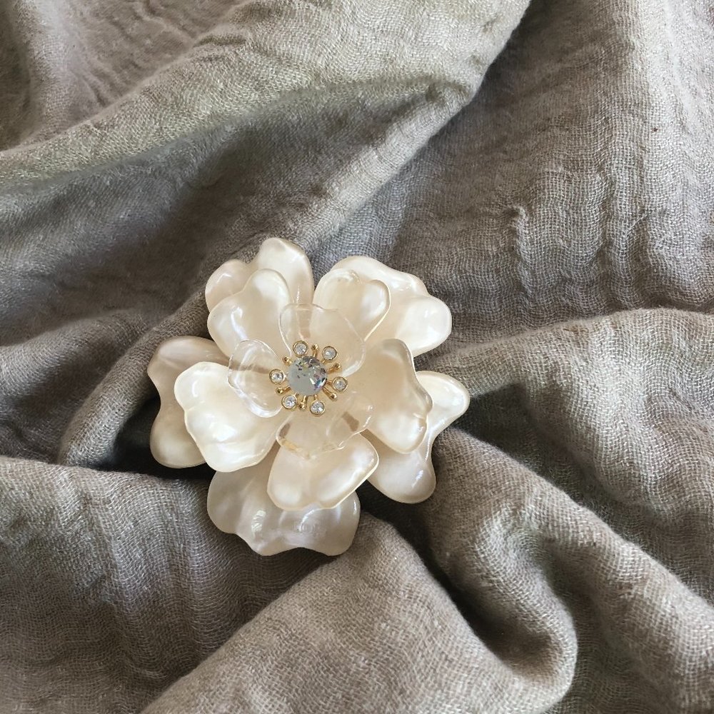 Exquisite St. John Flower Pin
